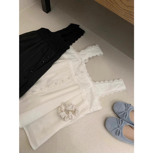 裁缝学苑AQ442法式方领宽肩带吊带纸样女装上衣花边外穿小衫样板 商品图6