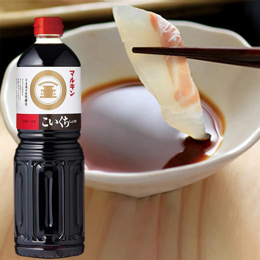 日本进口丸金浓口酱油1000ml 商品图2
