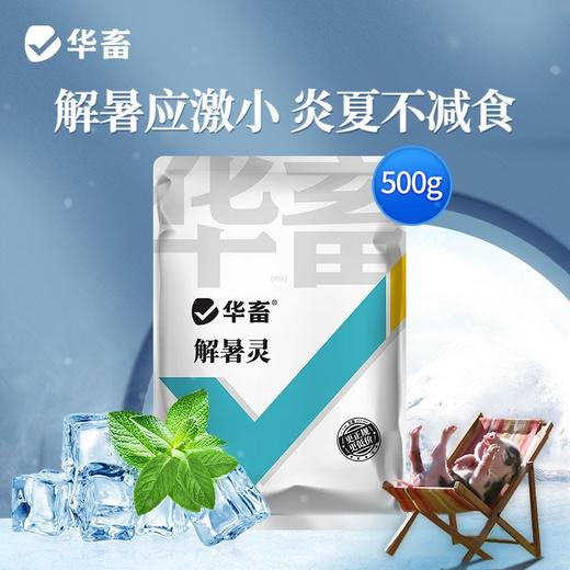 华畜解暑灵解暑抗暑避免中暑降温抗应激猪牛羊家禽薄荷饲料添加剂 商品图0