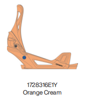 25/26BURTON固定器W STEP ON SO ORANGE CREAM