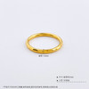 【限时克减150元】足金999 #CNC 5G黄金空心固口戒指多刻面女戒(BE5GJZ00217)（预售产品下单后不退款不退货不换货不补差价 商品缩略图4