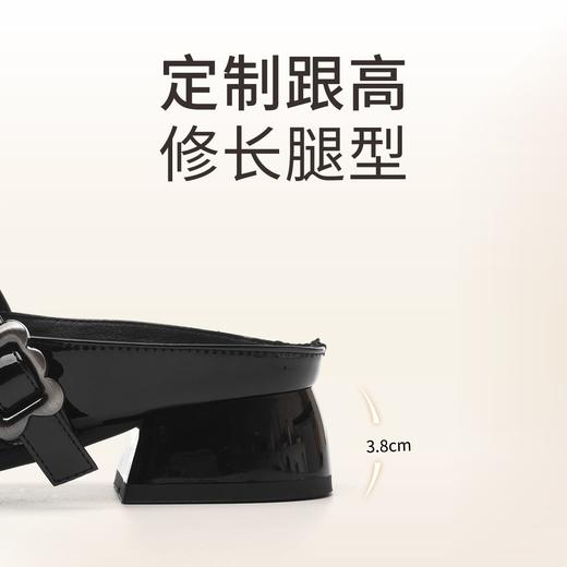 信诺时尚半拖鞋女外穿2025新款夏轻便网纱透气包头穆勒鞋平底凉拖X5C134-51 商品图3