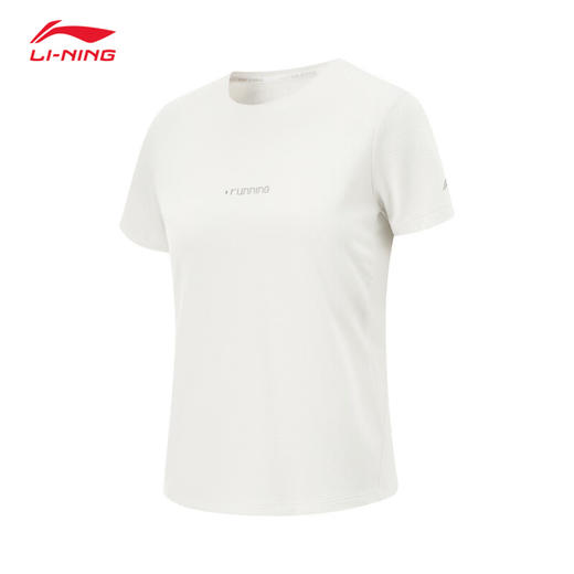 李宁专业跑步系列女子反光速干透气短袖T恤ATSV098 商品图0