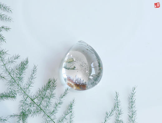 【幽梦】绿幽灵水晶吊坠 配精美挂绳 商品图0