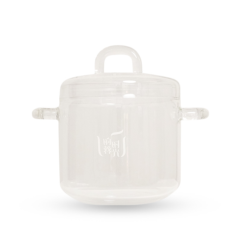 【昀蓉·定制周边】高硼硅透明炖盅·适用于电陶炉与煤气炉（350ml / 700ml）（不可用在电磁炉上）