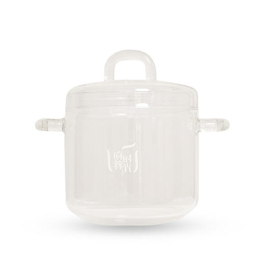 【昀蓉·定制周边】高硼硅透明炖盅·适用于电陶炉与煤气炉（350ml / 700ml）（不可用在电磁炉上） 商品图0