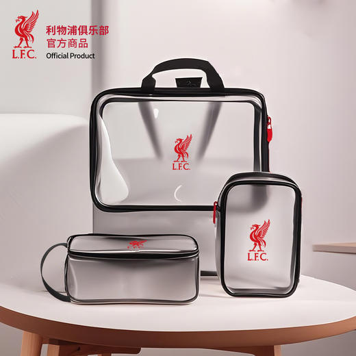 【官方正版】利物浦俱乐部 | 透明洗漱包旅行防水坚固手提 商品图0