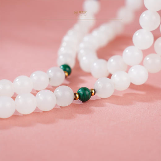 新疆国玉盟世玉【雅韵古风】白玉项链【带证书·顺丰物流】 商品图1