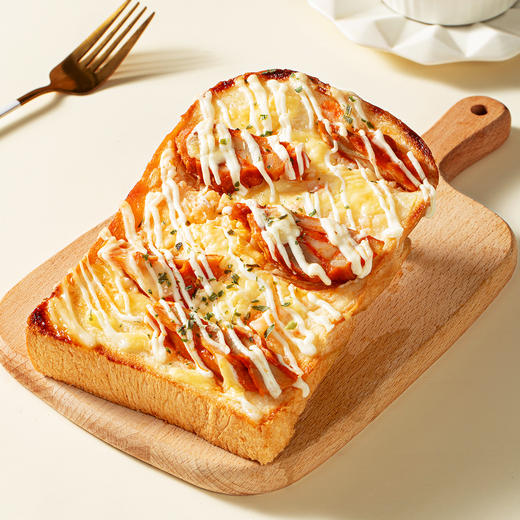 【现烤】奥尔良嫩腿排厚吐司|常温保存 商品图0