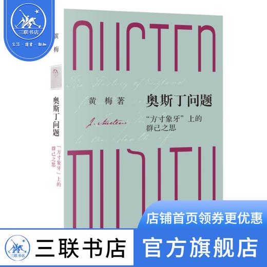奥斯丁问题：“方寸象牙”上的群己之思  黄梅 著 文史新论 三联书店 商品图0