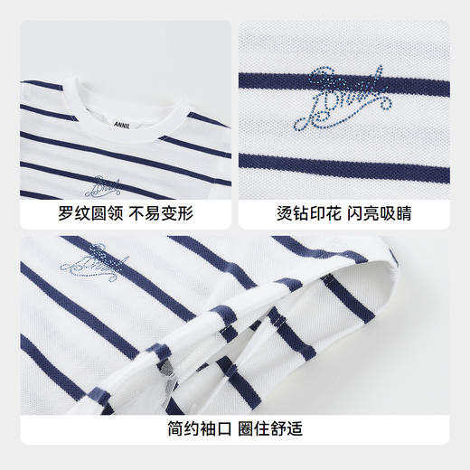 【实体店同款】女童无袖连衣裙夏季新款安奈儿童装AG523605 商品图4