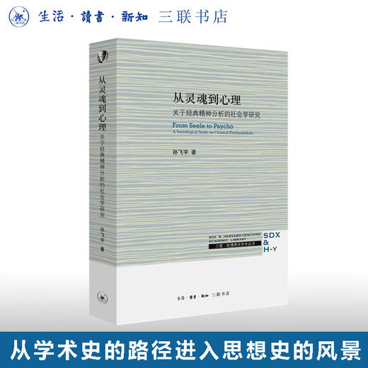 从灵魂到心理:关于经典精神分析的社会学研究 孙飞宇著 从学术史的路径进入思想史的风景 三联·哈佛燕京学术丛书 三联书店旗舰店 商品图0
