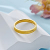 【限时克减150元】足金999 #CNC 5G黄金空心固口戒指CNC高光时尚女戒(BE5GJZ00219)（预售产品下单后不退款不退货不换货不补差价 商品缩略图2