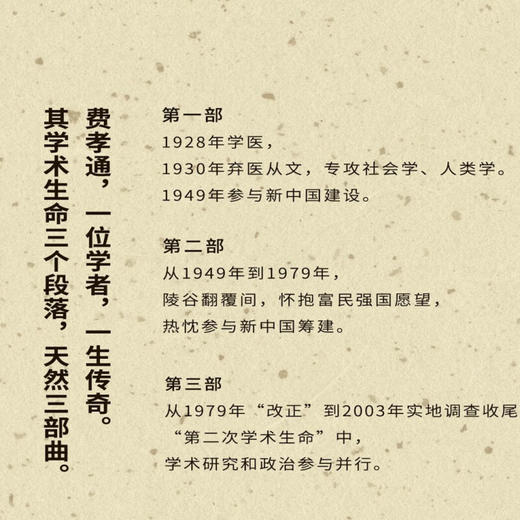 斯人斯土：费孝通的一生 张冠生 著 费孝通传记 近现代中国社会发展的缩影 三联书店旗舰店 商品图1