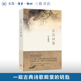 古诗词课 叶嘉莹 著 全面讲解中国古诗词  三联书店