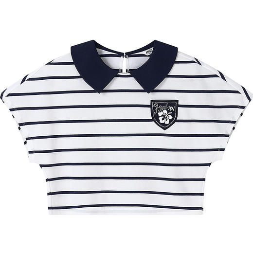 【实体店同款】女童短袖针织衫夏季新款安奈儿童装AG521675 商品图5