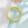 【限时克减150元】足金 无氰5D硬金空心固口素圈手镯（面宽约10.9-11.9mm，厚约3.8mm）(AR5DSZ00037)（预售产品下单后不退款不退货不换货不补差价） 商品缩略图2