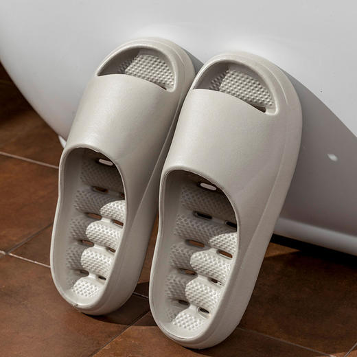 【为浴而生 告别积水 29.9任选2件】浴室漏水拖鞋防滑防臭夏季eva拖鞋室内居家洗澡拖鞋酒店拖鞋 商品图7