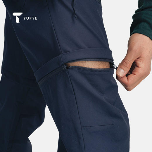 TUFTE 男士垂柳系列软壳拉链裤 商品图2