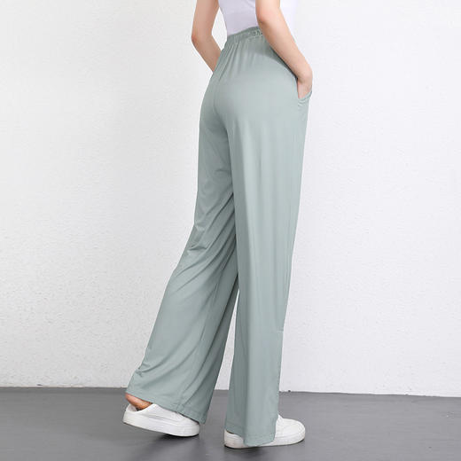 UPF50+冰丝防晒裤女新款显瘦大码休闲裤宽松防紫外线冰凉阔腿裤子 商品图2