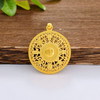 【限时克减150元】足金999 #八宝罗盘 古法空心镂空福字八宝罗盘吊坠(YGFDZ00407-2)(预售产品下单后不退款不退货不换货不补差价 商品缩略图1