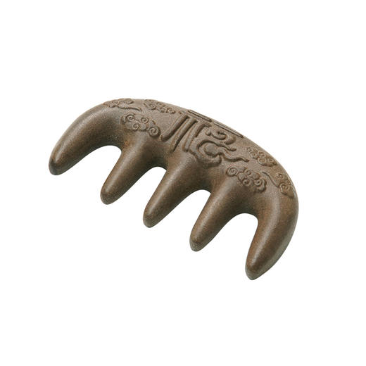 【端午节本草养发梳】咏香礼·古风吉祥纳福养发按摩梳 天然香材手工制成 搭配礼盒 商品图5