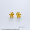 【限时克减150元】足金999 5G黄金小金花幸运花卉耳饰耳钉(AG5GES00195)（预售产品下单后不退款不退货不换货不补差价） 商品缩略图3