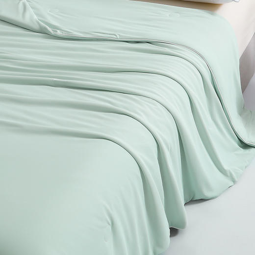 杞冠臻选 | 纺王冰淇淋凉感被 水波绿 轻薄透气 凉感抗菌 商品图5