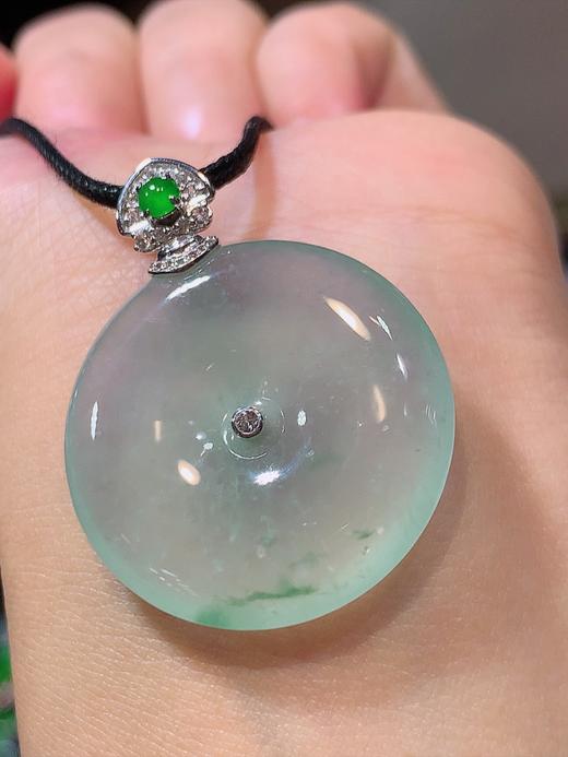 平安扣翡翠吊坠 商品图0