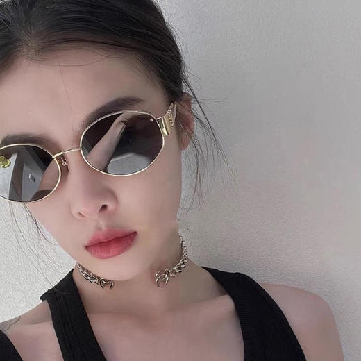 【夏日潮搭丨QUIRKYCATS怪癖猫太阳镜合集】高效阻隔紫外线，防UV400，镜框简单低调，贴合鼻梁，防滑不易脱落，经典百搭时尚感十足，各种脸型都适合，多款多色可选 商品图8