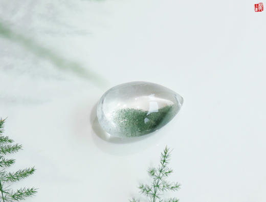 【幽绿幻纱】绿幽灵水晶吊坠 配精美挂绳 商品图2