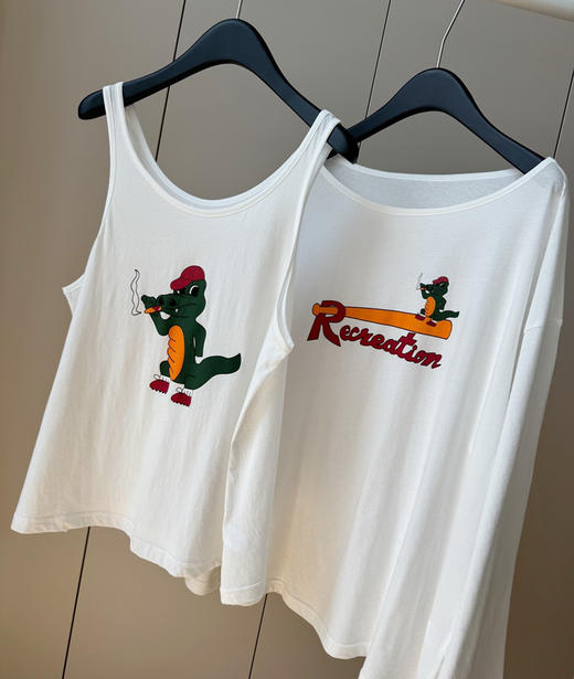 卡通两件套 t恤背心套装 商品图9