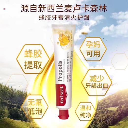新西兰原装进口Red  Seal红印牙膏100g/支 商品图0