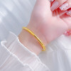 【限时克减150元】足金 3D硬金空心光面素圈固口手镯（面宽约3.6-4mm)(AR3DSZ00042)（预售产品下单后不退款不退货不换货不补差价）（预售产品下单后不退款不退货不换货不补差价） 商品缩略图0