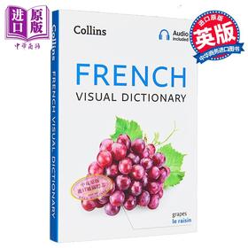 【中商原版】 Collins French Visual Dictionary 柯林斯法语图解词典（带音频）英文原版  Collins