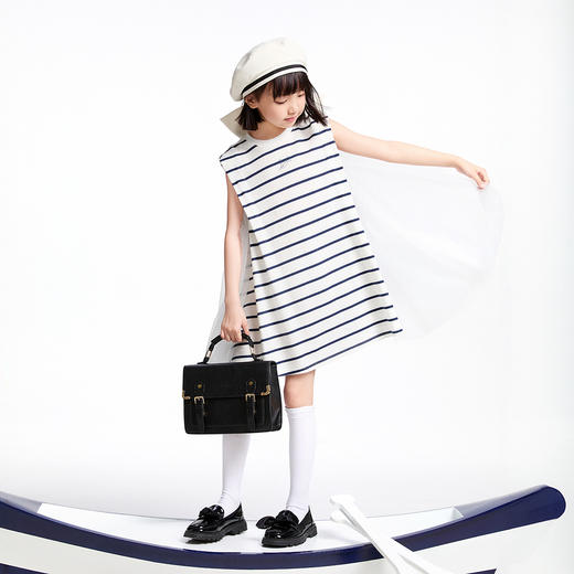 【实体店同款】女童无袖连衣裙夏季新款安奈儿童装AG523605 商品图5