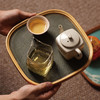 竹小茶丨复古手工竹盘 织锦墨竹茶席/双面皮席 茶具 茶席 茶盘 干泡台 原竹 多款可选 商品缩略图8