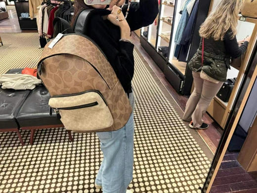 ¥1899🇺🇸出行你需要一个大背包！Coach West 男款大双肩包 ，这款特别火爆，coach畅销男士背包，非常有质感 商品图7