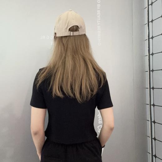 MC翻领大印花拉链短袖小衫50328（黑）夏季252140130321 商品图1