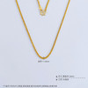 【限时克减150元】足金999 5G黄金可调节肖邦链项链（面宽约1.4-1.8mm）(AG5GXL00002-5)（预售产品下单后不退款不退货不换货不补差价） 商品缩略图3
