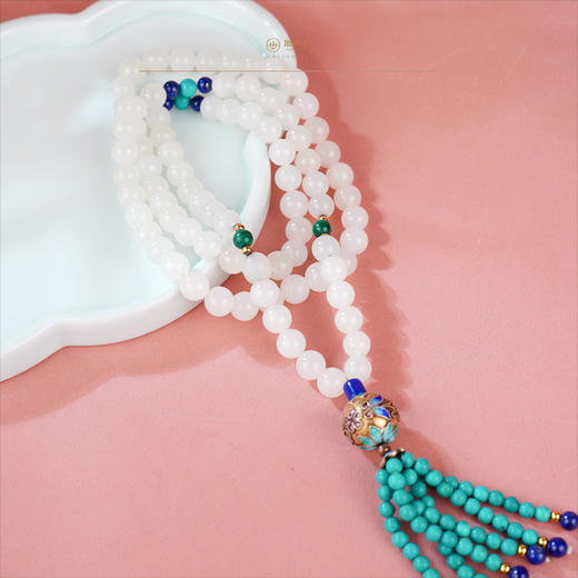 新疆国玉盟世玉【雅韵古风】白玉项链【带证书·顺丰物流】 商品图4