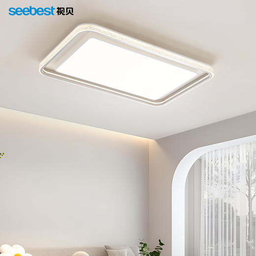 星雅长方-客厅灯-支持视贝智家 商品图1