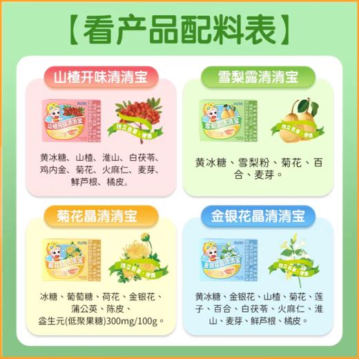 南园国色清清宝(菊花晶清清宝/山楂开胃清清宝) 商品图1