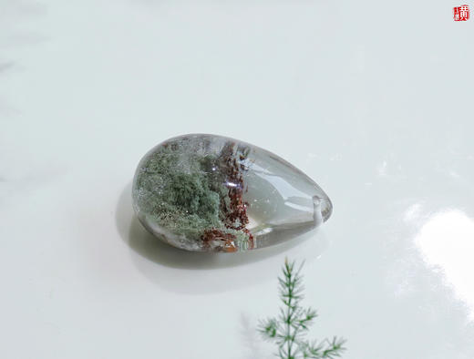绿幽灵水晶吊坠 配精美挂绳 商品图2