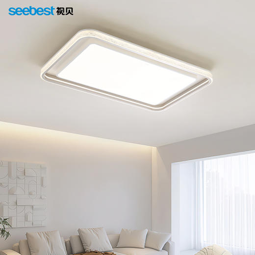 星雅长方-客厅灯-支持视贝智家 商品图3