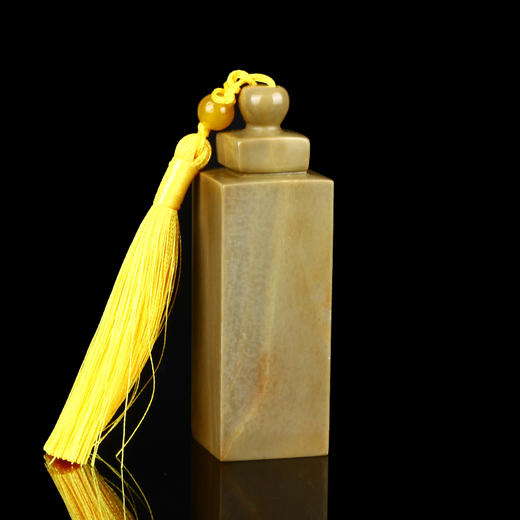 孤品016723-昌化石博古钮方章-2.5*2.5*8.1cm 商品图1