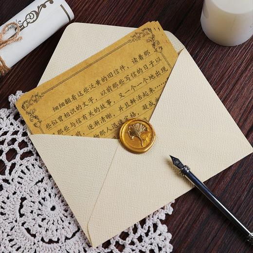 复古欧式花边信纸手账牛皮纸信纸 商品图3