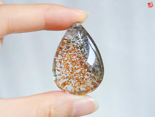 【丹霄灵影】绿幽灵水晶吊坠 配精美挂绳 商品图5