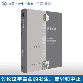 汉字革命：中国语文现代性的起源（1916-1958） 钟雨柔 著 三联 哈佛燕京学术丛书 三联书店