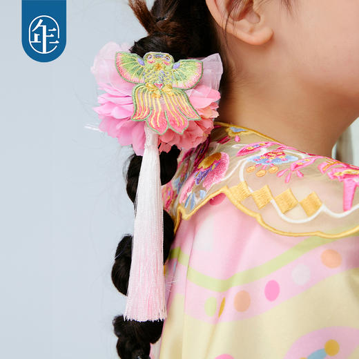 【年衣】儿童发饰2025夏新款女童古风发夹发卡小女孩头饰如鱼得水发饰 商品图2